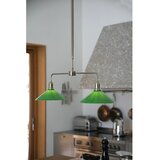 Markslojd 109161 - luster na šipci vela 2xE27/60W/230V zelena/mesing | Eponuda.com