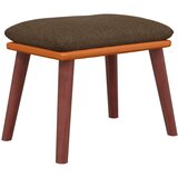  Tabure smeđi 45x29,5x35 cm od tkanine i umjetne kože | shoptok.hr