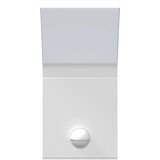  Vanjska LED zidne svjetiljke sa senzorom bijele aluminij | shoptok.hr