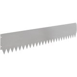 vidaXL Robovi trave 10 pcs 103 x 20 cm Jeklo Srebrna, (5000301449) | Shoptok.si