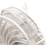 Aigostar Punjivi stoni ventilator sa stezaljkom 2W/5V 2400mAh USB beo | Eponuda.com