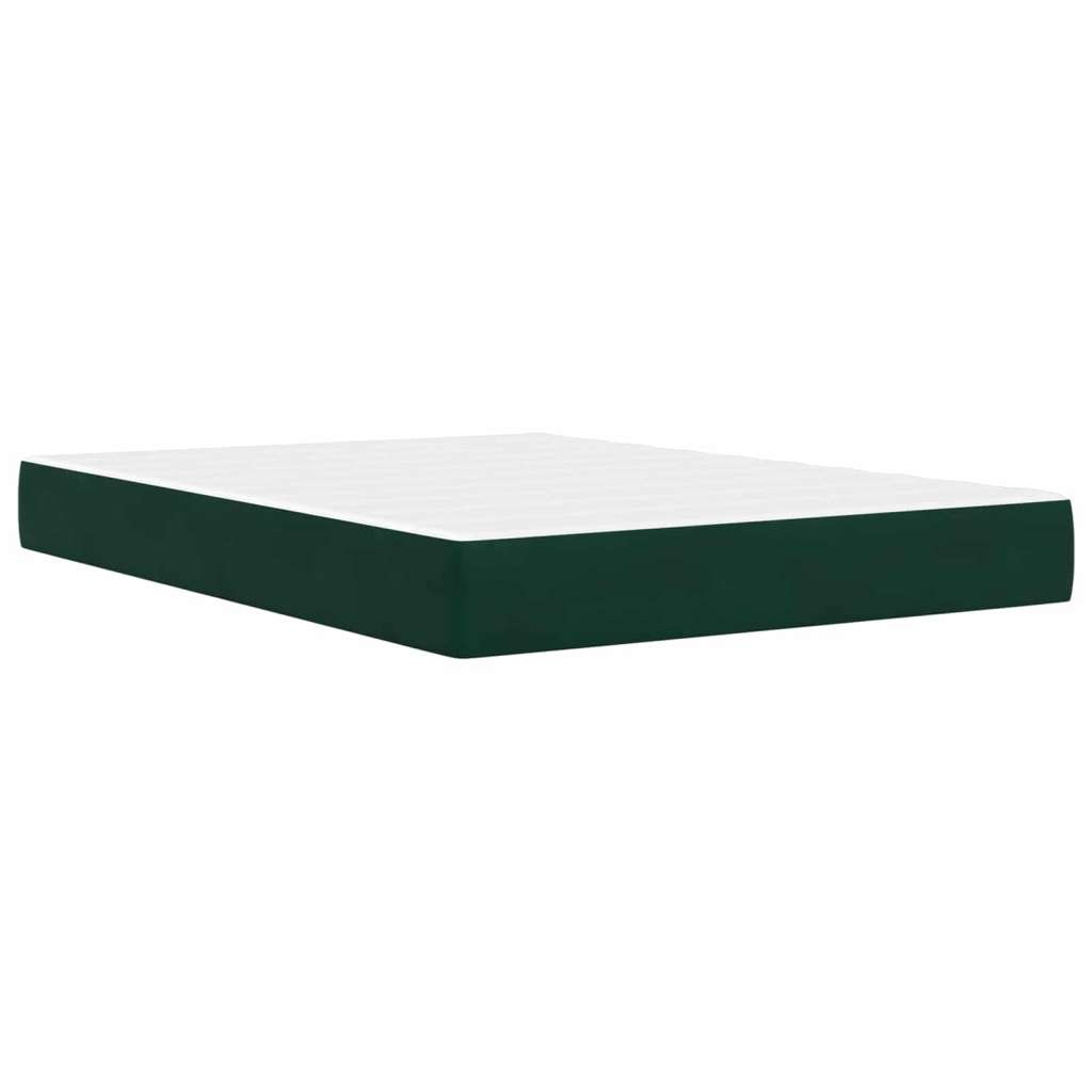  Okvir za krevet Tamnozelena 140 x 190 cm Baršun - Tamnozelena 140 x 190 cm | shoptok.hr