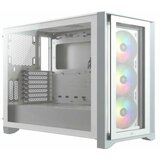 Corsair icue 4000X rgb mid tower belo kućište