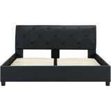  Okvir za krevet od umjetne kože crni 140 x 200 cm | shoptok.hr
