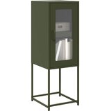  Komoda Maslinasto zelena 36x39x107 cm Hladno valjani čelik | shoptok.hr