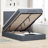 Maison Chic Otomanski Posteljni okvir - Dvoposteljna postelja - Zakonska postelja z vzmetnicami siv 120x190cm žamet-J1048, (21765983) | Shoptok.si