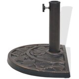 Stalak za Suncobran od Smole Poluokrugli Boja Bronce 9 kg | shoptok.hr