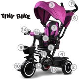  Tricikel Tiny Bike 3v1 – Purple | Shoptok.si