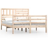 Furnova Posteljni okvir iz trdnega lesa 140x190 cm, (21943089) | Shoptok.si