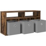  Nizak ormarić s ladicama Dimljeni hrast 72 x 22,5 x 38 cm | shoptok.hr