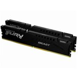 Kingston memorija 32GB(2x16GB)/DIMM/DDR5/6400MHz/CL32/FURY beast xmp | ePonuda.com