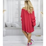 Pri Spanish midi dress with buffet ruffles on sleeves BELLA | shoptok.hr