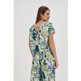 Marisse White Floral Pattern Shirt | Shoptok.si