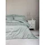 Stripe - Mint Mint Double Quilt Cover Set