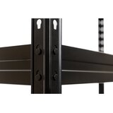 Praktik Regal za teški teret 180 x 100 x 50 cm 5 polica nosivost 1500 kg crna | shoptok.hr