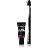 Curaprox black Is White darovni set pasta za zube Black Is White 90 ml + četkica za zube Black Is White | shoptok.hr