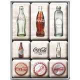 Nostalgic Art Set magneta Coca-Cola - Bottle Timeline 9/1 | Eponuda.com