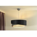  Duolla - Luster na sajli KOBO 1xE27/15W/230V, prečnik 45 cm, antracit/siva/bela | Eponuda.com
