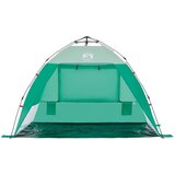  Šator za plažu za 2 osobe vodootporni morskozeleni | shoptok.hr