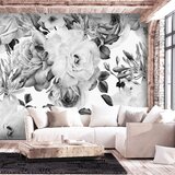  Tapeta - Sentimental Garden (Black and White) 150x105 Cijene