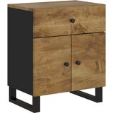  Noćni ormarić 50x33x60 masivno drvo bagrema i konstruirano drvo | shoptok.hr