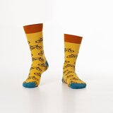 Fasardi Men's yellow socks with bicycles | shoptok.hr