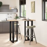  Noge za barski stol T-oblika 2 kom Crne 60x35x(110-111) cm Čelik | shoptok.hr
