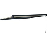 Tenda na uvlačenje krem 3,5 x 2,5 m od tkanine i aluminija Slike