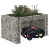 vidaXL Garaža za kosilicu s gredicom 110 x 80 x 60 cm čelična žica | shoptok.hr