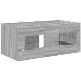  Kreveta za visoko spavanje djece 2 pcs Siva Sonoma - Siva Sonoma 80 x 160 cm | shoptok.hr