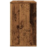  Bočni ormarić boja staro drvo 60 x 30 x 50 cm konstruirano drvo | shoptok.hr