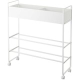 YAMAZAKI Bijeli metalni ormar za dječje cipele 74,5x74,5x22 cm Tower – | shoptok.hr