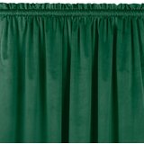  Curtain VILA color bottle green style classic 5 cm pole pocket with 3 cm fringe velvet 530x245 HOMEDE | shoptok.hr