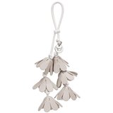 Vuch Privjesak za torbu Flowa Beige, cvjetni motiv, 19 x 7 cm | shoptok.hr