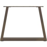  Noge za klub stolić V-oblik 2 kom Prirodni čelik 60 x (42-43,3) cm Čelik | shoptok.hr