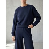 Sinsay Kratka crewneck majica | shoptok.hr