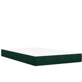  Krevet box spring s madracem tamnozeleni 120x190 cm baršunasti | shoptok.hr