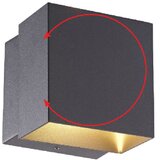  SVJETILJKA ZIDNA LED JR701A ANTRACIT SIVA TESLIGHT | shoptok.hr