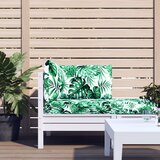 vidaXL Blazina za palete 3 kosi vzorec listov oxford blago | Shoptok.si