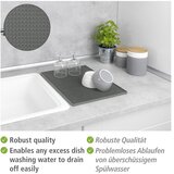 Wenko Siva gumena podloga za ocjeđivanje posuđa 40x30 cm Maxi – | shoptok.hr