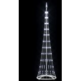  LED božićno drvce Hladna bijela 51 x 51 x 190 cm Metal | shoptok.hr