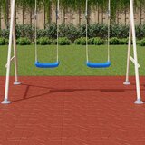  Kamen za hodanje 6 pcs Crvena 40,5 x 40,5 x 2 cm Guma | Eponuda.com