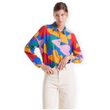 Compania Fantastica Topi & Bluze COMPAÑIA FANTÁSTICA Shirt 11017 - Conversational 2 Večbarvna | Shoptok.si