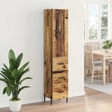  Highboard Staro drvo 34,5 x 34 x 180 cm Konstruirano drvo Slike