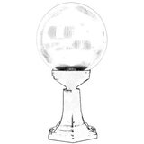Opviq Vanjska zidna lampa BSU-68160-BSY-M2-K, 47 cm, IP65, E27, Crna | Eponuda.ba