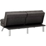 Bessagi Home zofa s posteljno funkcijo lia, temno siva | Shoptok.si