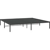 Metalni okvir za krevet crni 180x200 cm | shoptok.hr