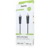 Hama 205099 3 m RCA činč - RCA činč digitalni koaksialni kabel | Shoptok.si