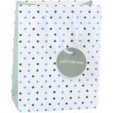 GIFT Bag With Dots Inscription Just For You 23 x 18 x 10.5 cm | shoptok.hr