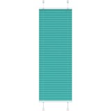  Plisirana zavjesa petrolej zelena 50x100 cm Širina tkanine 49,4 cm Poliester | shoptok.hr